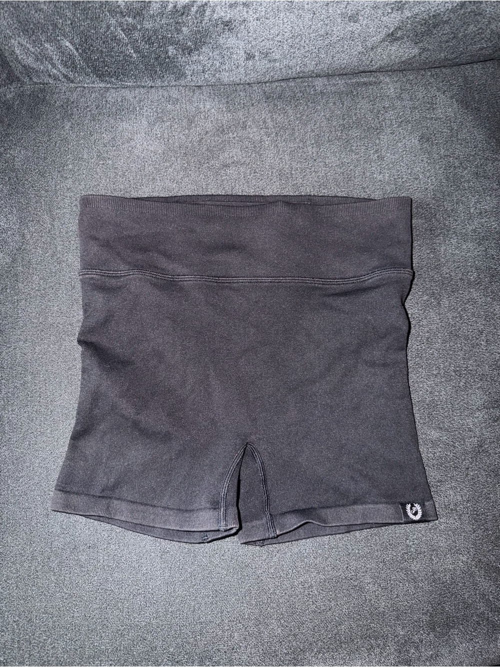 PINK Victoria's Secret Black High-Waist Athletic Shorts